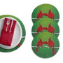 Hermia Set de 4 Manteles Individuales Multicolor 37 cm